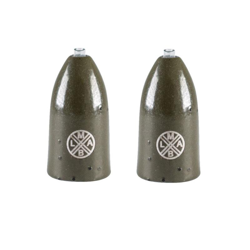 #LMAB Tungsten Bullet Weight Green Pumpkin 14 g