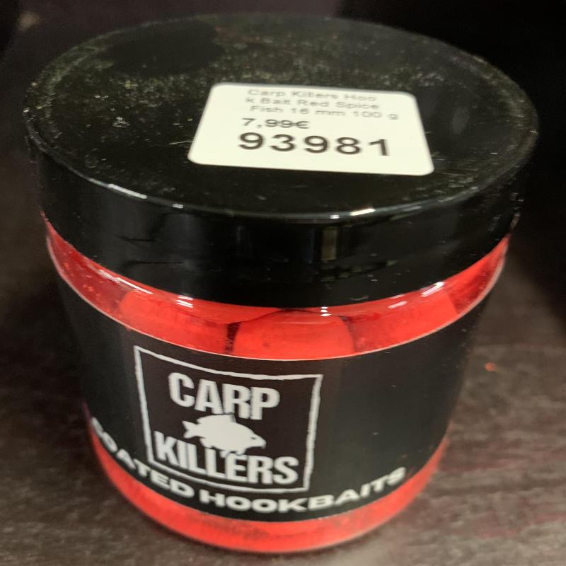 Carp Killers Hook Bait Red Spice Fish 16 mm 100 g