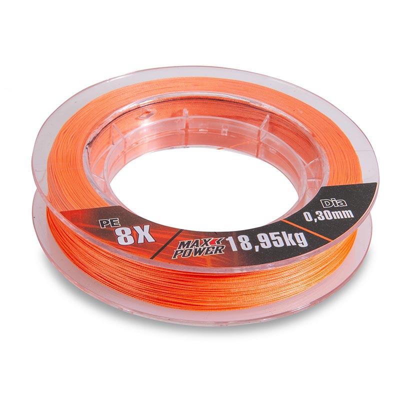 Anaconda Jungle Orange Sinking Braid 300 m 0,22 mm