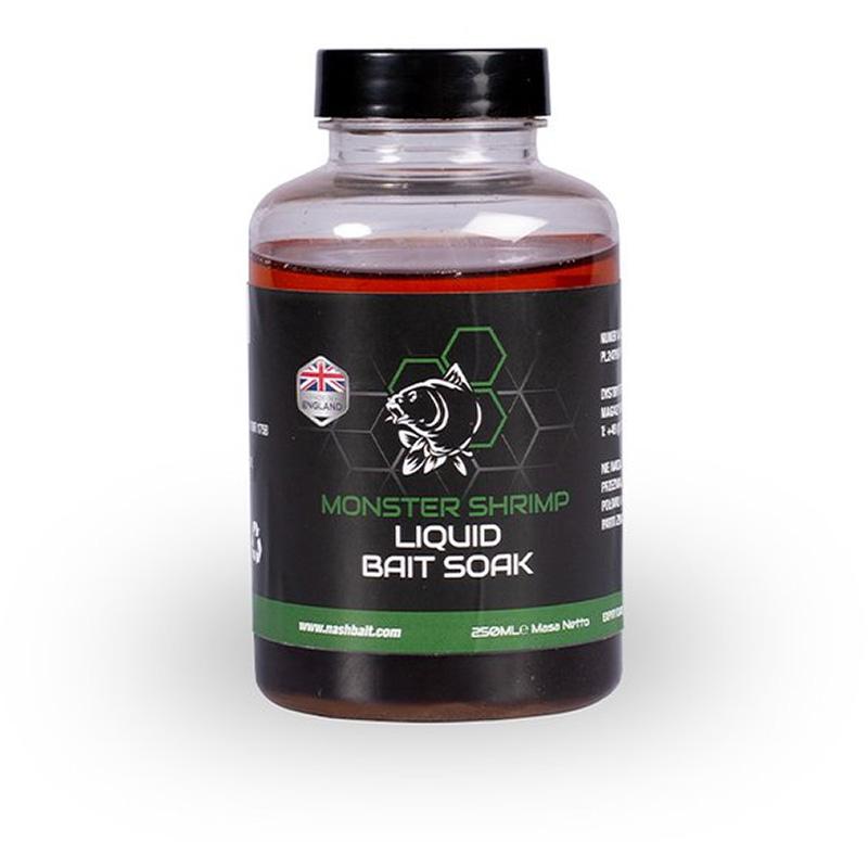 Nash Bait Monster Shrimp Liquid Bait Soak