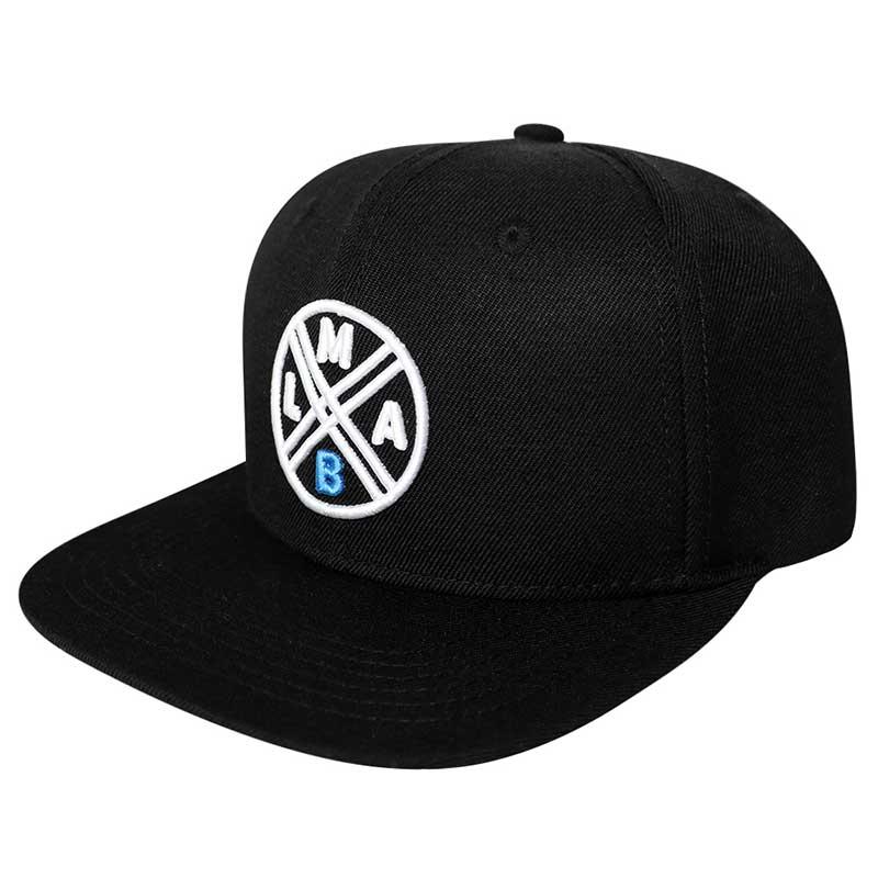 #LMAB Snapback Cap "LMAB" Logo Black