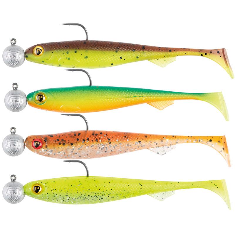 FOX Rage Slick Shad 11 cm Mixed UV Colour Pack LOADED