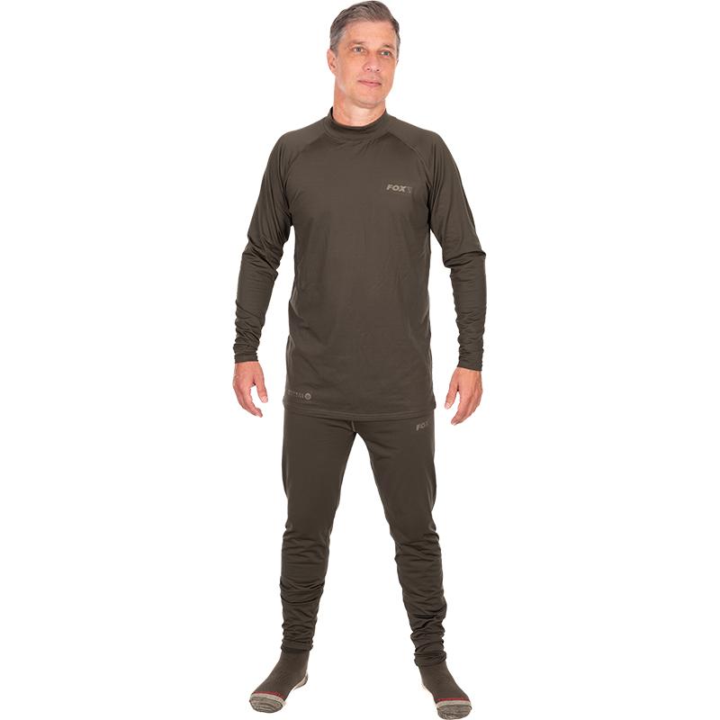 FOX Khaki Lined Base Layer Khaki