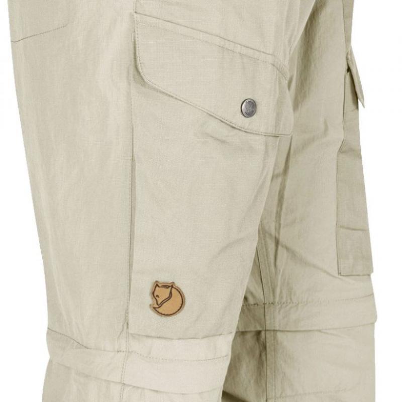 Fjäll Räven Abisko Hybrid Zip-Off Trousers Beige