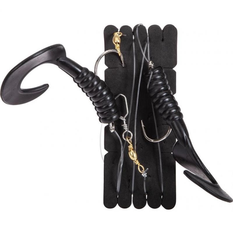 Aquantic Double Twisterrig XL 4/0 BL