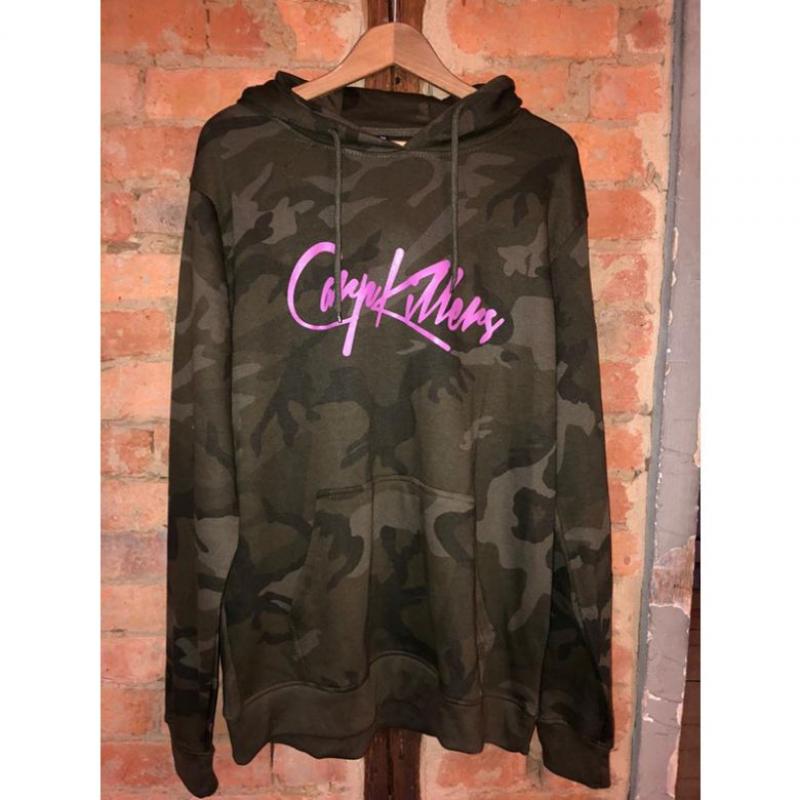 Carp Killers Hoody Camo - Größe: XXL
