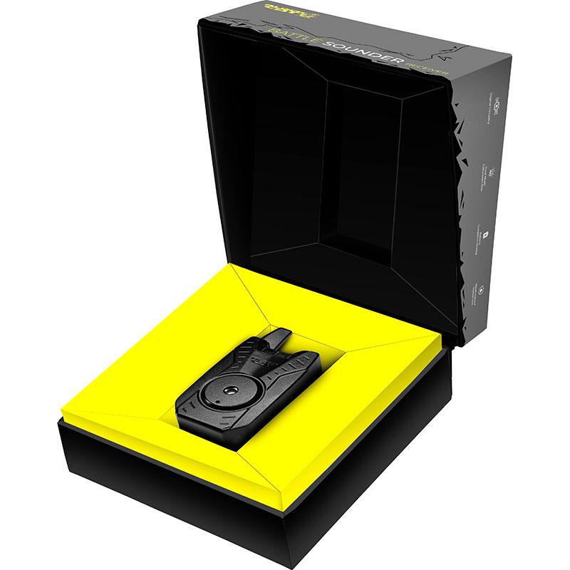 Black Cat Battle Sounder Receiver Schwarz