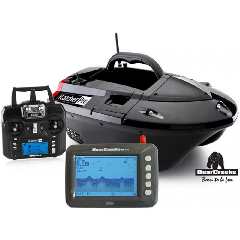 BearCreeks iCatcher Pro Futterboot + GPS Autopilot System BC 131