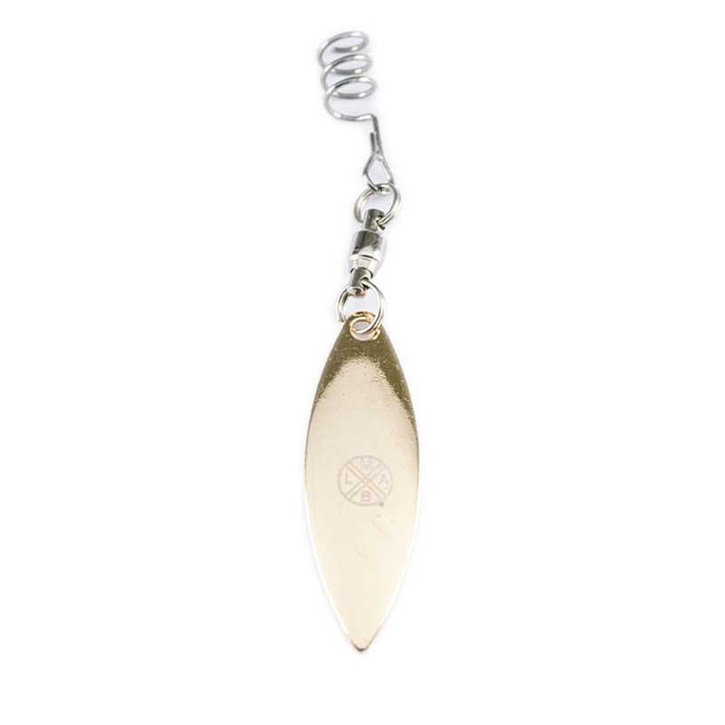 #LMAB Spin Blade Willow Gold Plain S 2 Stück