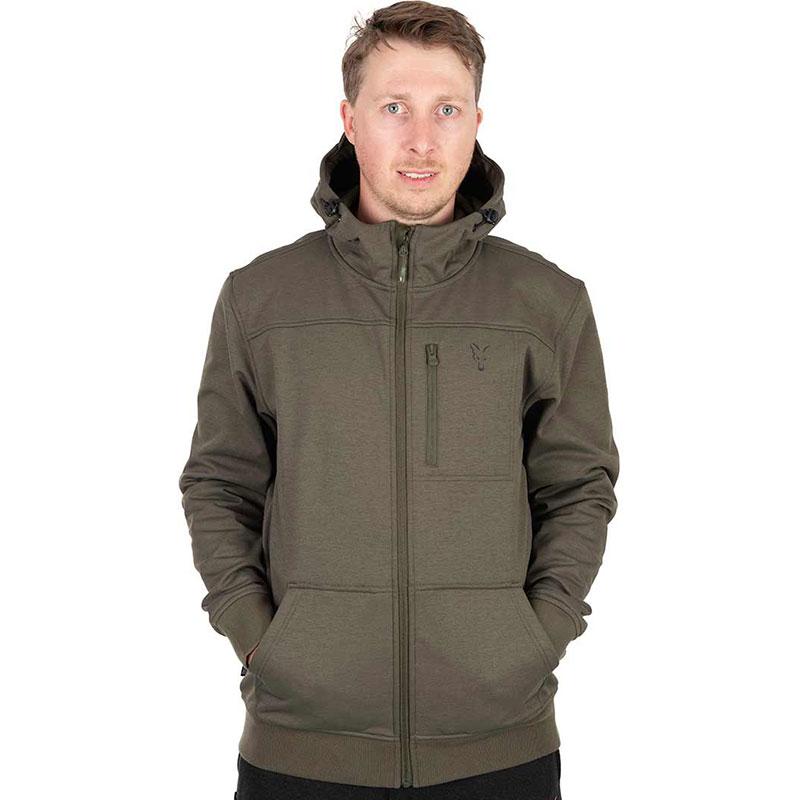 FOX Collection Soft Shell Jacket Green & Black