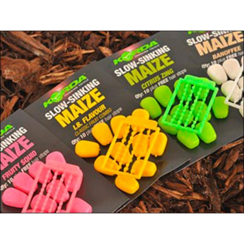 Korda Fake Food Slow Sinking Maize - IB Yellow