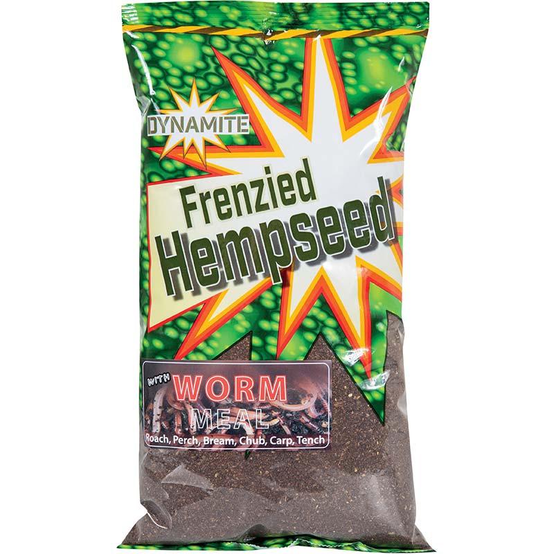 Dynamite Baits Frenzied Hemp Dark Worm Meal 1 kg
