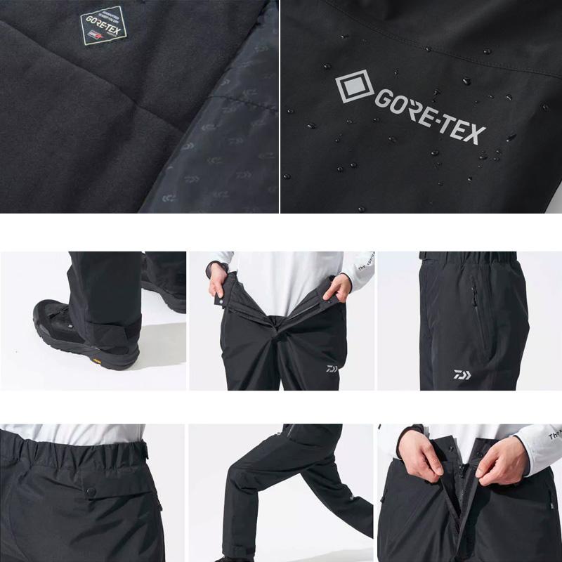 DAIWA DW-1924 Goretex Versatile Winter Suit Black