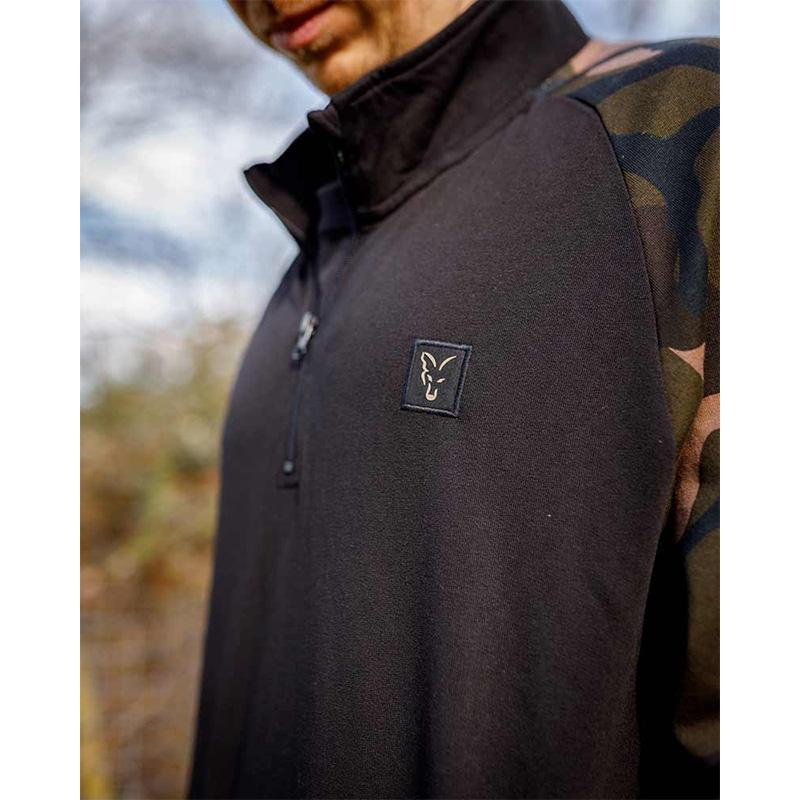 FOX LW Black/Camo QTR Zip