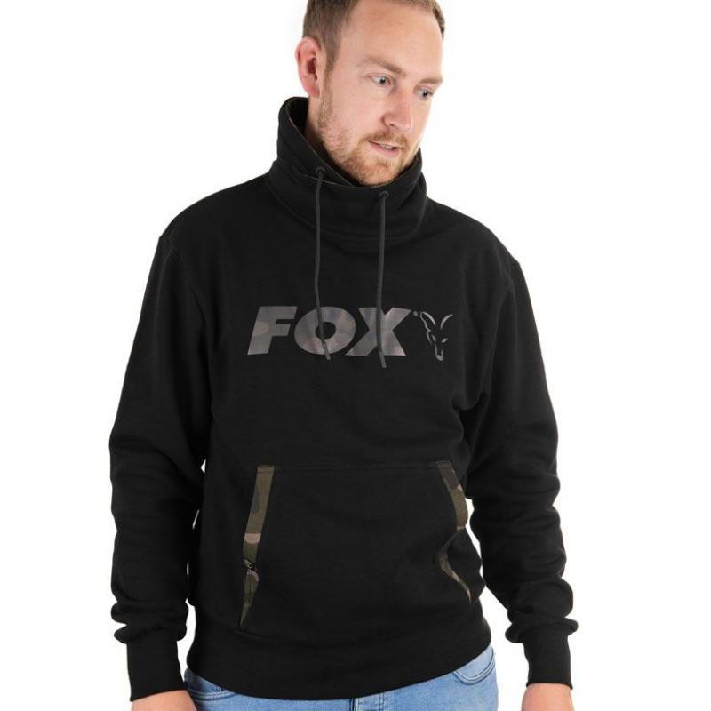 FOX Black / Camo Print High Neck