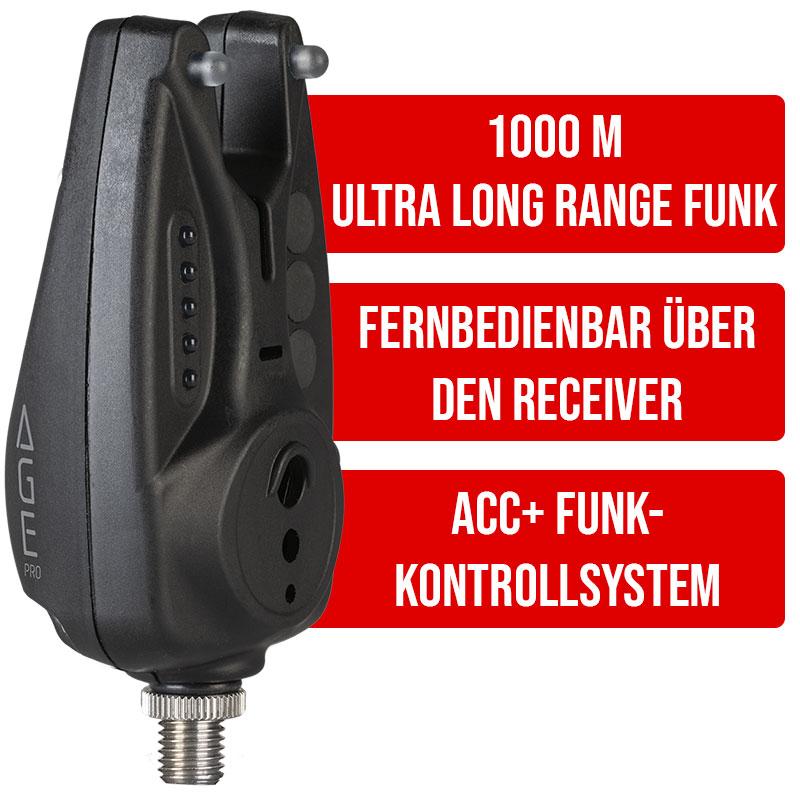 Carp Sounder AGE PRO 4+1 Funkset