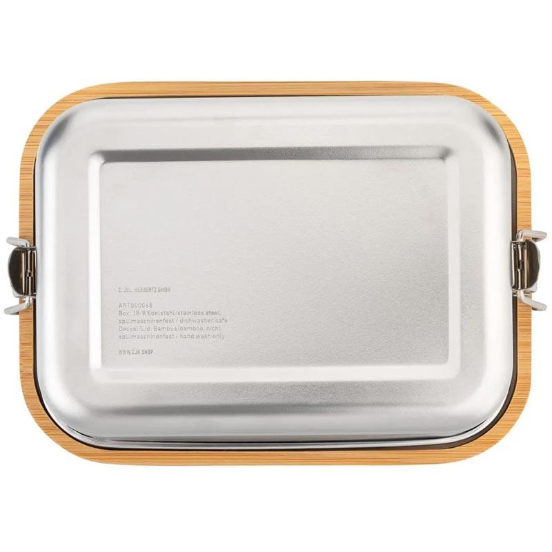 CJH Edelstahl Lunch Box M
