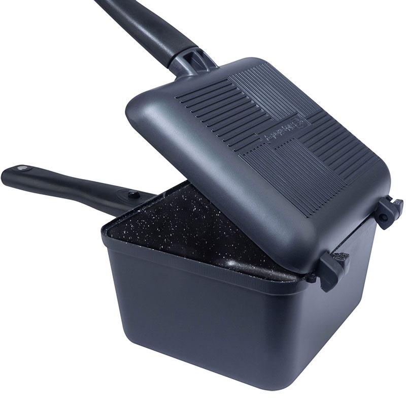 RidgeMonkey Connect Deep Pan & Griddle XL Granite Edition