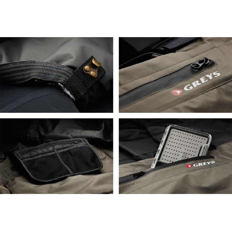 Greys Tail Breathable Stockingfoot Waders 42-44