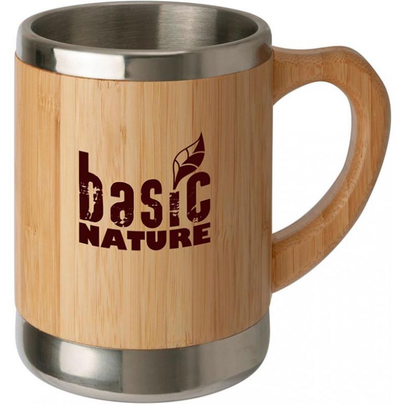 Relags BasicNature Edelstahlbecher 'Bambus' 0,3 l