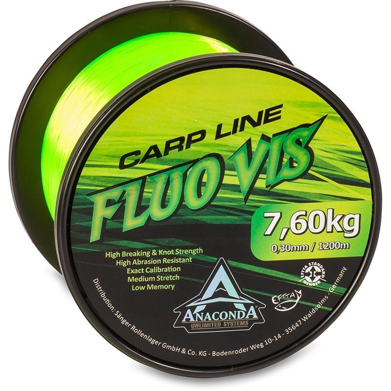Anaconda Fluovis Green Carp Line 1200 m 0,36 mm