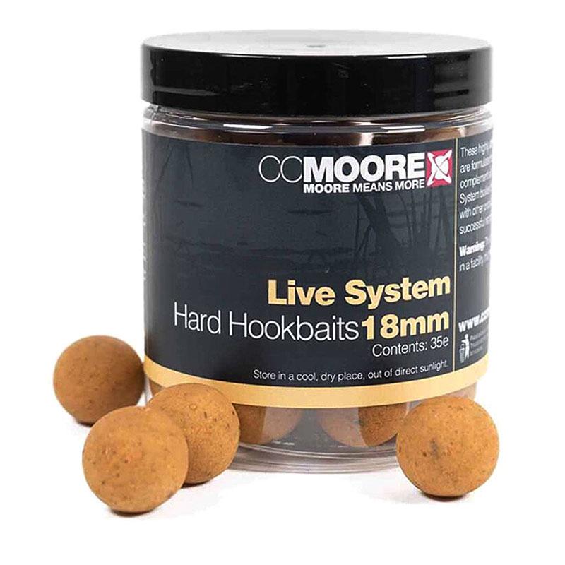 CCMoore Live System Hard Hookbaits - 18 mm