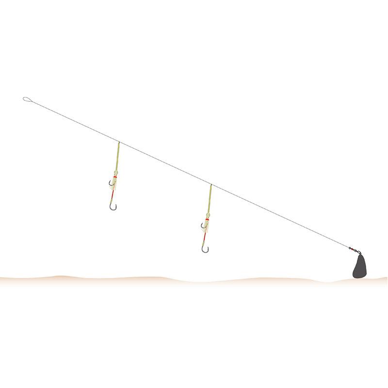 Balzer 71° North Spezi Seehecht System 165cm 0,90mm