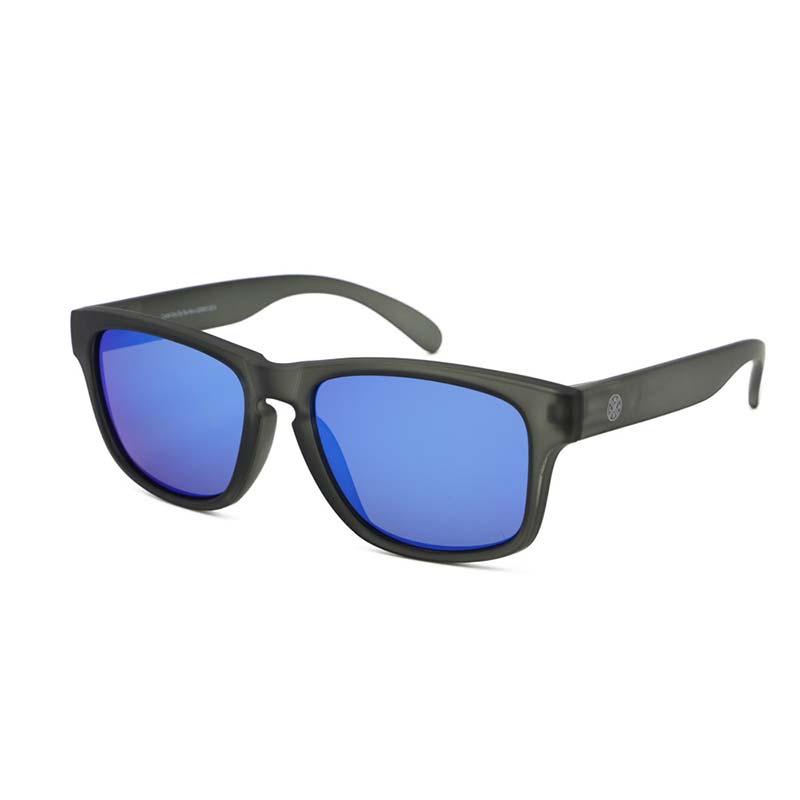 #LMAB Sclera Polarisationsbrille Crystal Grey / Sky Blue Revo