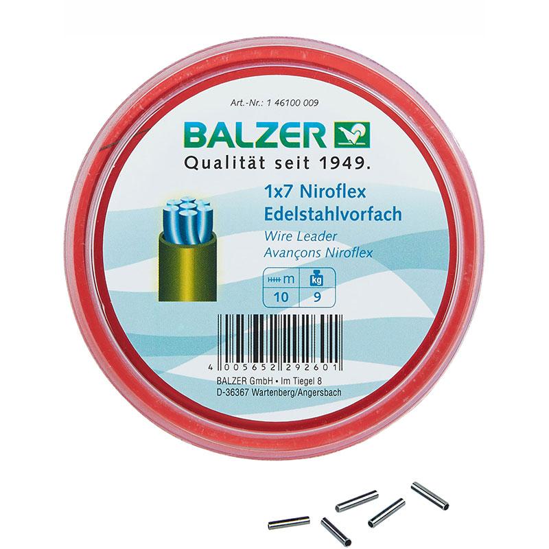 Balzer 1x7 Niroflex Spule 10 m 15 kg