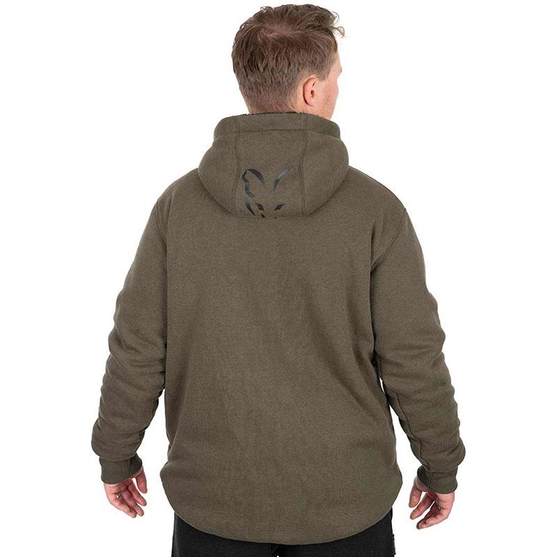 FOX Collection Sherpa Jacket Green & Black