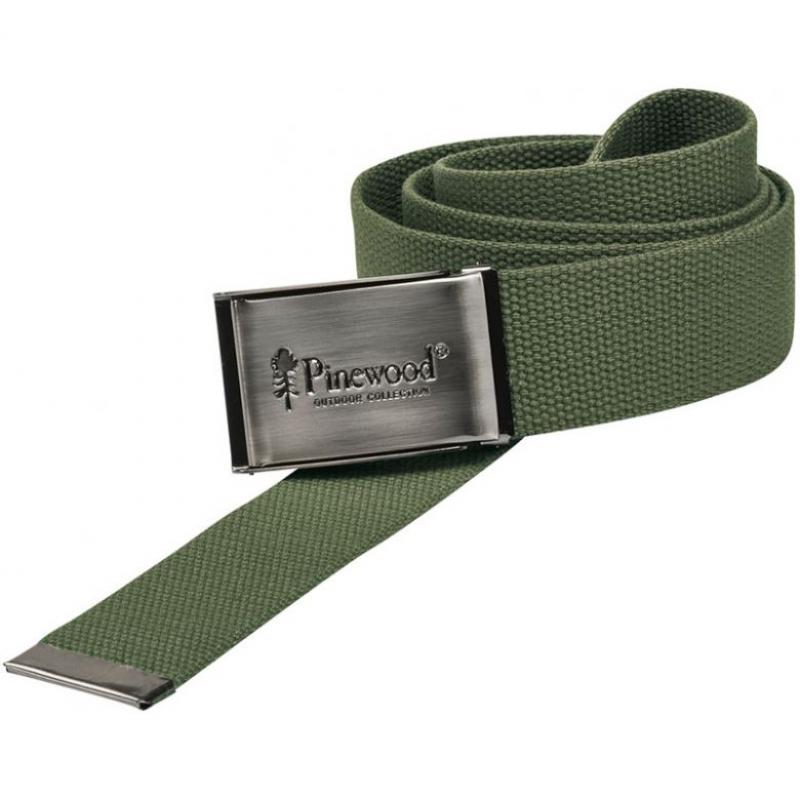 Pinewood Canvas Gürtel - Olivgrün