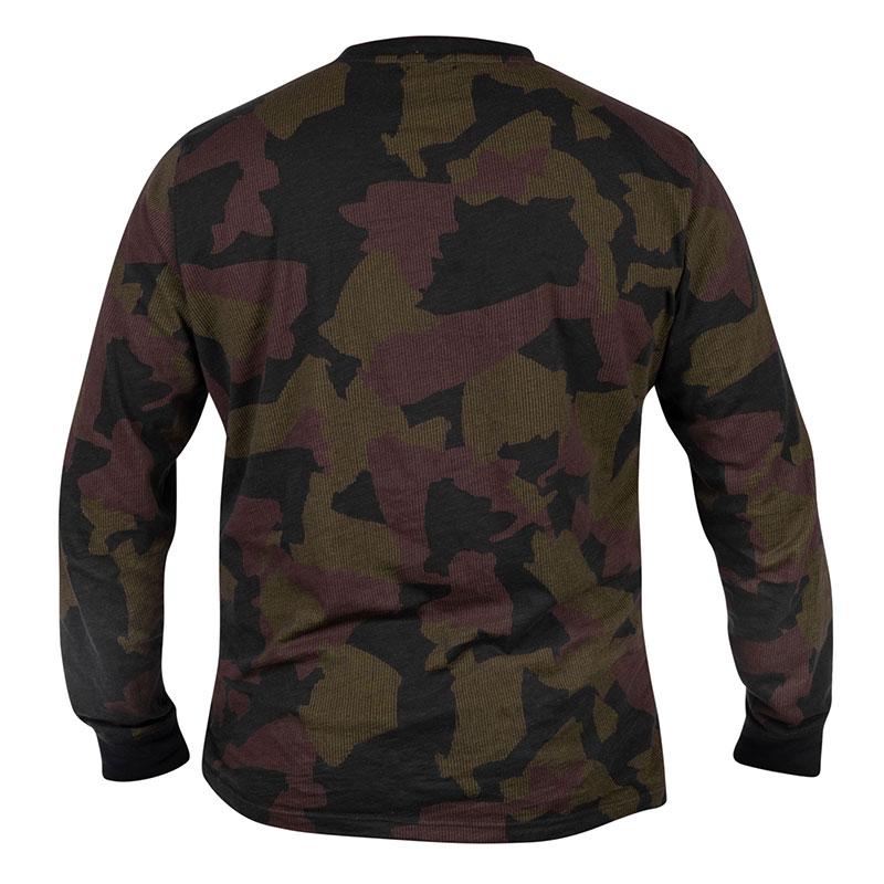 Avid Carp Distortion Camo Lite T-Shirt Long